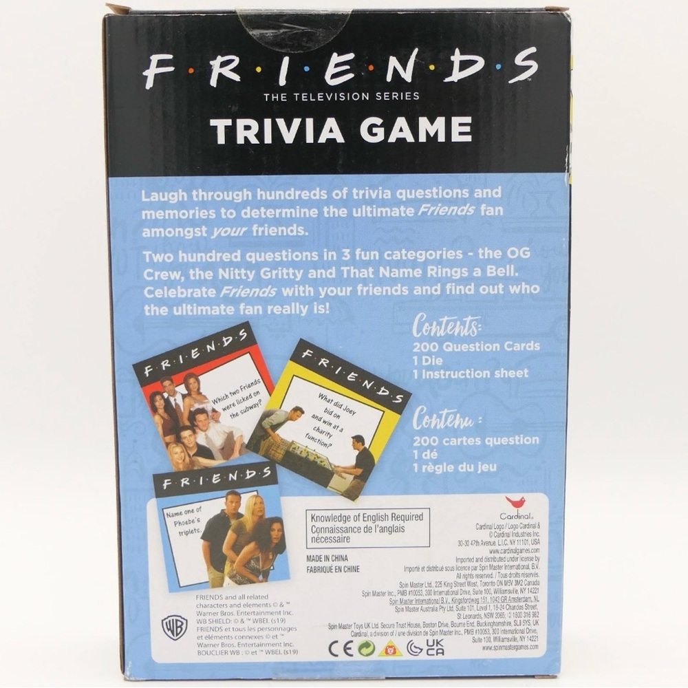 Friends Trivia Game - Multicolor - Picture 2 of 5